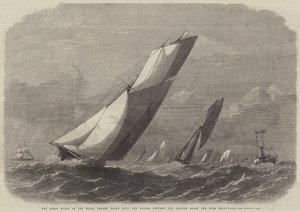 皇家泰晤士游艇俱乐部的海洋比赛，Kentish Knock和Sunk Light-Ships之间的游艇